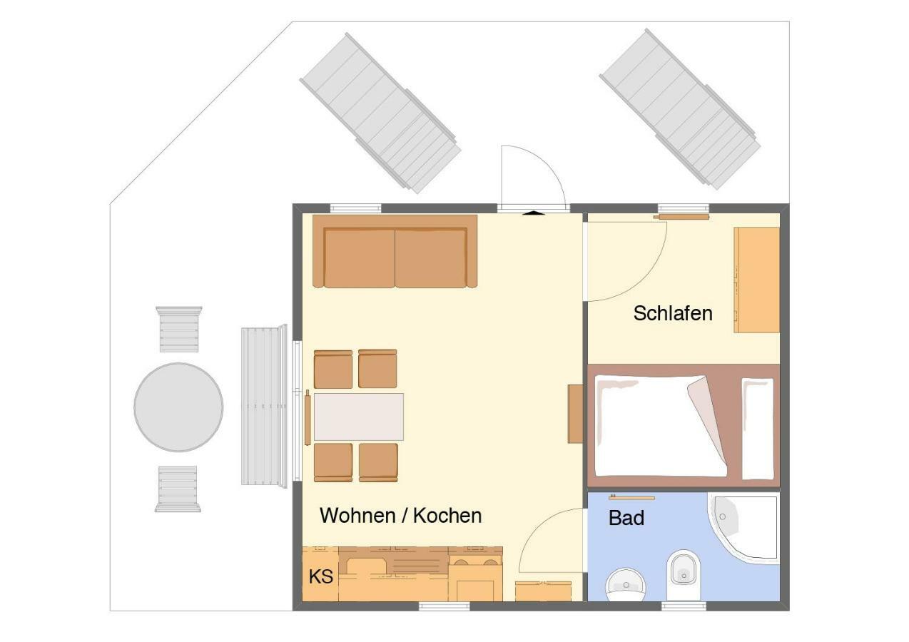 נוירופין Ferienhaus Natura מראה חיצוני תמונה